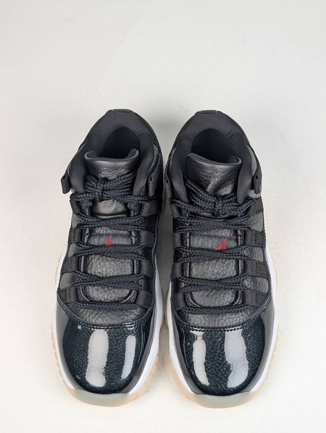 微瑕疵-左右鞋底泛黃內標發霉 528896-001 3.5Y Air Jordan 11 Low GS " 72-10 " 經典 籃球鞋 女款