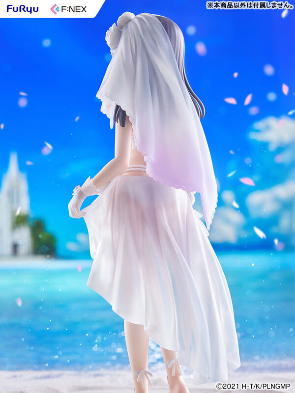 預訂1月  FURYU 美遊.艾蒂菲爾特 婚紗泳裝版 Movie "Fate/Kaleid Liner Prisma Illya: Licht - The Nameless Girl" Miyu Edelfelt Wedding Swimsuit ver. 1/7 Complete Figure Pre-order