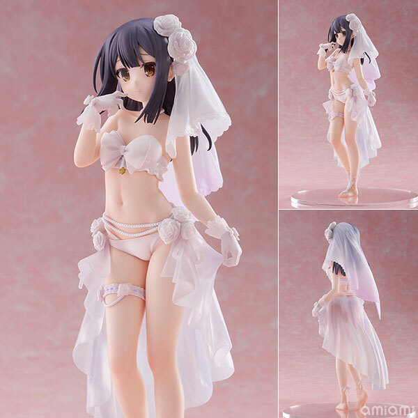 預訂1月  FURYU 美遊.艾蒂菲爾特 婚紗泳裝版 Movie "Fate/Kaleid Liner Prisma Illya: Licht - The Nameless Girl" Miyu Edelfelt Wedding Swimsuit ver. 1/7 Complete Figure Pre-order