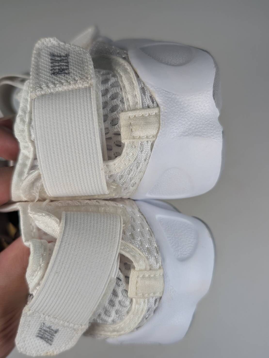 微瑕疵-左右腳泛黃 322359-111 4Y  NIKE AIR RIFT GS 女款大童忍者鞋