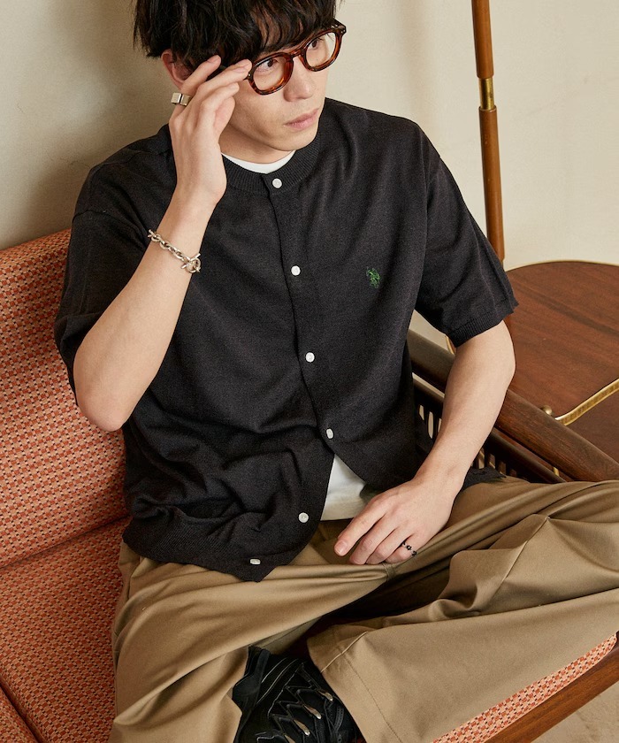 日本 U.S. POLO ASSN. x PUBLUX 接触冷感 Summer Knit Cardigan