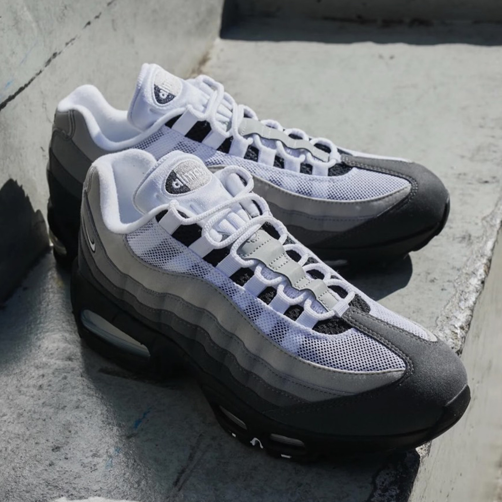 Nike Air Max 95 OG Big Bubble "Granite" 復刻 白灰黑 漸變灰 氣墊 復古運動鞋 HM4740-007