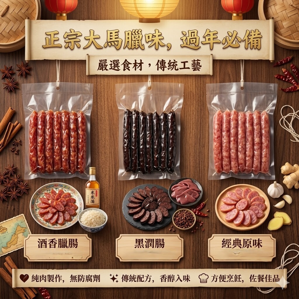 【直播】LX042728 傳統手工風味臘味系列