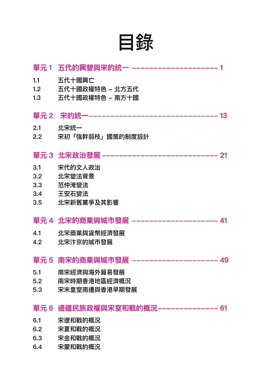 初中中國歷史應試筆記 第二冊