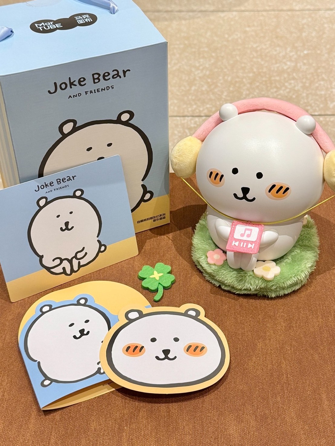 馬克圖布 × 自嘲熊 JOKE BEAR 聯名 無線藍牙 音響 大娃造型 共3款