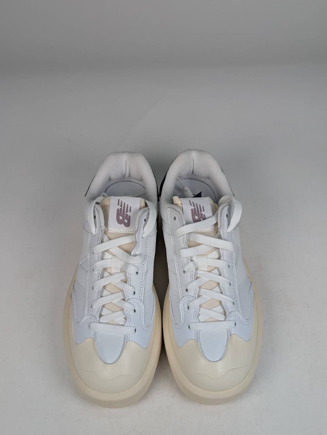 微瑕疵-左右腳中底泛黃 CT302LC M7 New Balance CT302 White NB 厚底 復古鞋 白紫 女款