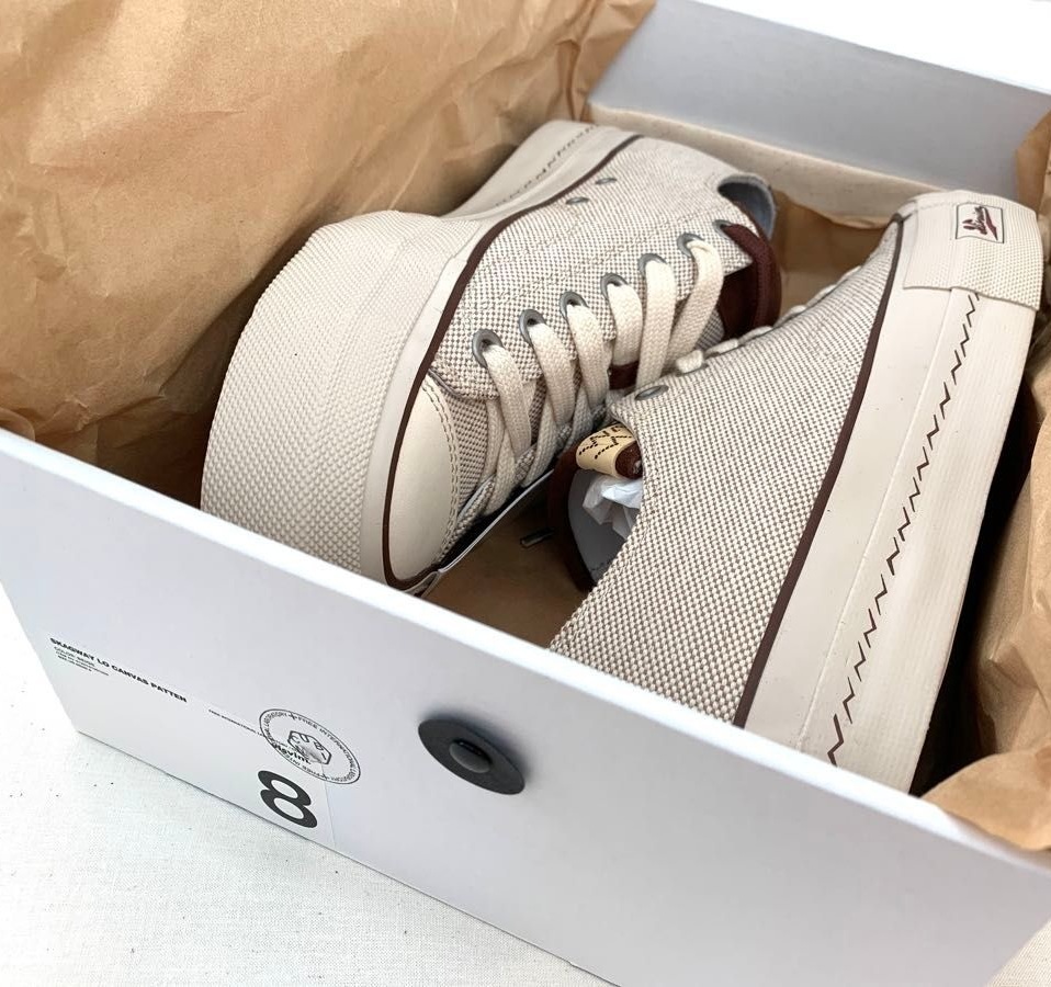 LAST PCS: VISVIM SKAGWAY LO CANVAS PATTEN - BEIGE SIZE 8 PRE ORDER ITEM (預訂中)