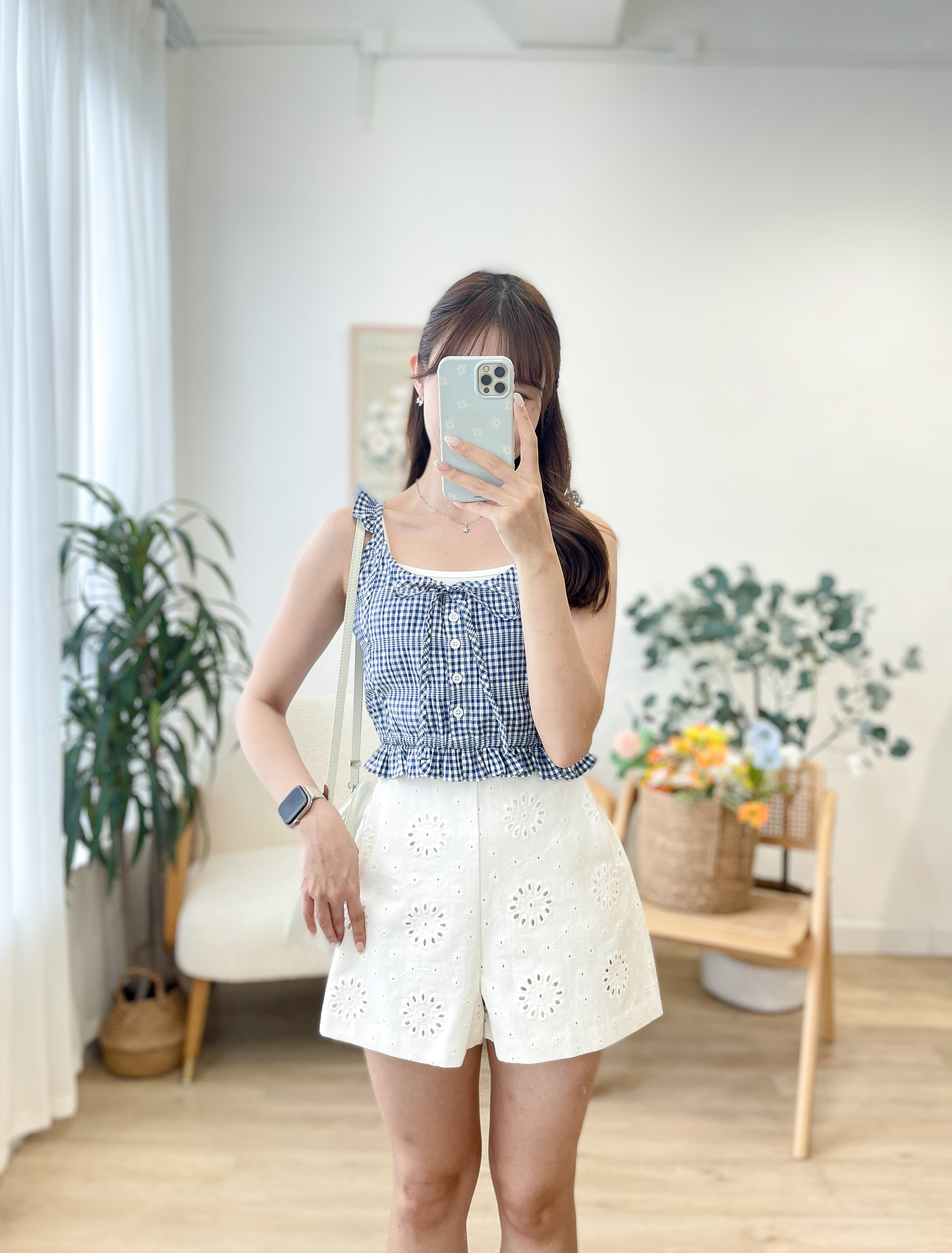 T1518 The Saint-Tropez Ruffles Top