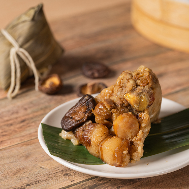 膳馨珍品干貝粽禮盒(南部粽五入) NewNew