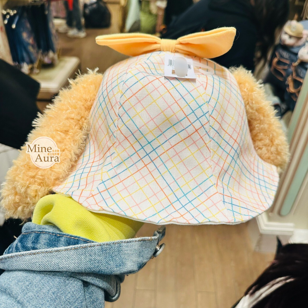 達菲 Duffy 與好友們 小小自然探險家系列 可琦安 餅乾 CookieAnn 造型 漁夫帽 帽子 -上海迪士尼樂園