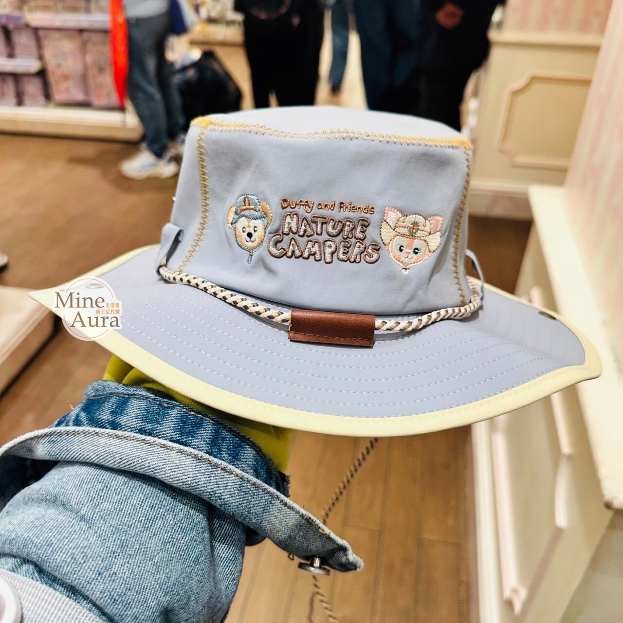 達菲 Duffy 與好友們 小小自然探險家系列 造型 漁夫帽 帽子 -上海迪士尼樂園