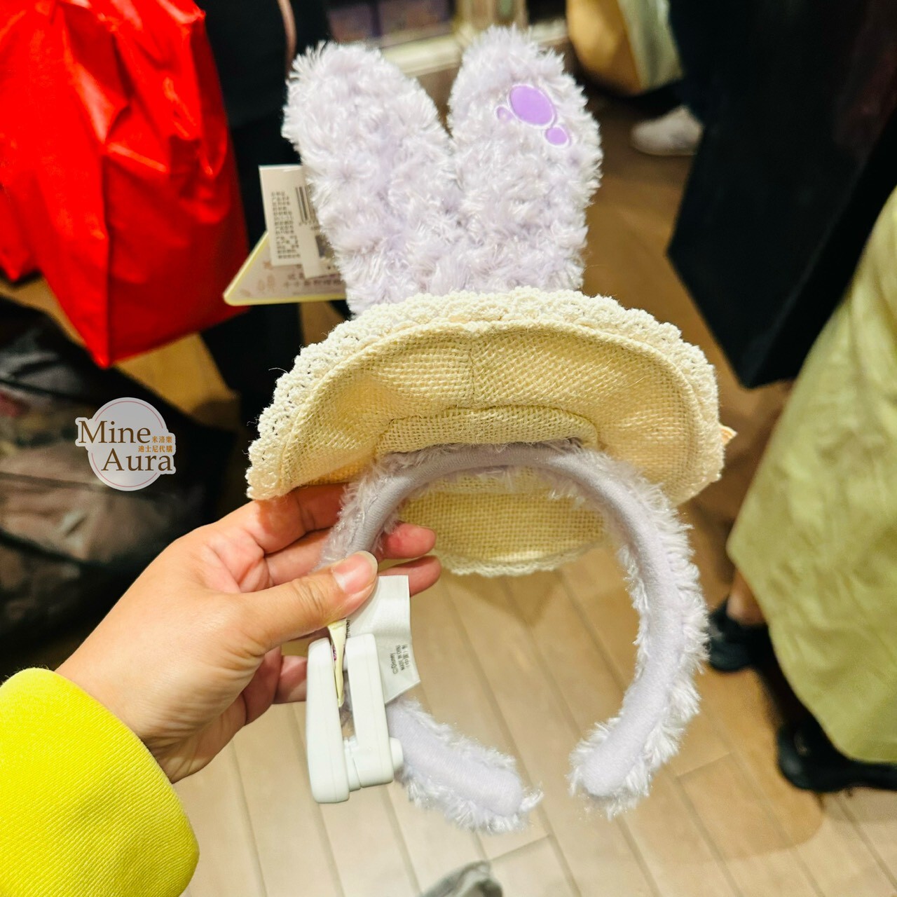 達菲 Duffy 與好友們 小小自然探險家系列 史黛拉露 星黛露 StellaLou 立體耳朵 造型 髮圈 髮箍 -上海迪士尼樂園