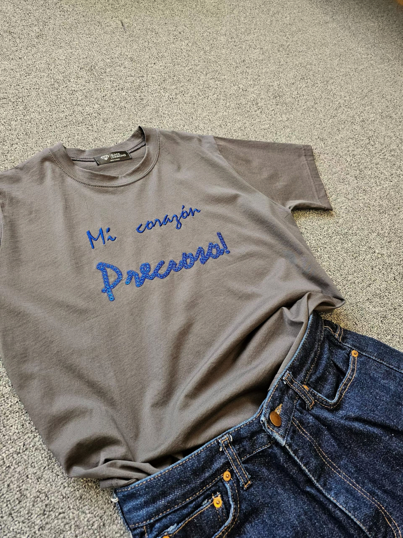 手寫感字母系列★韓系簡約質感上衣
