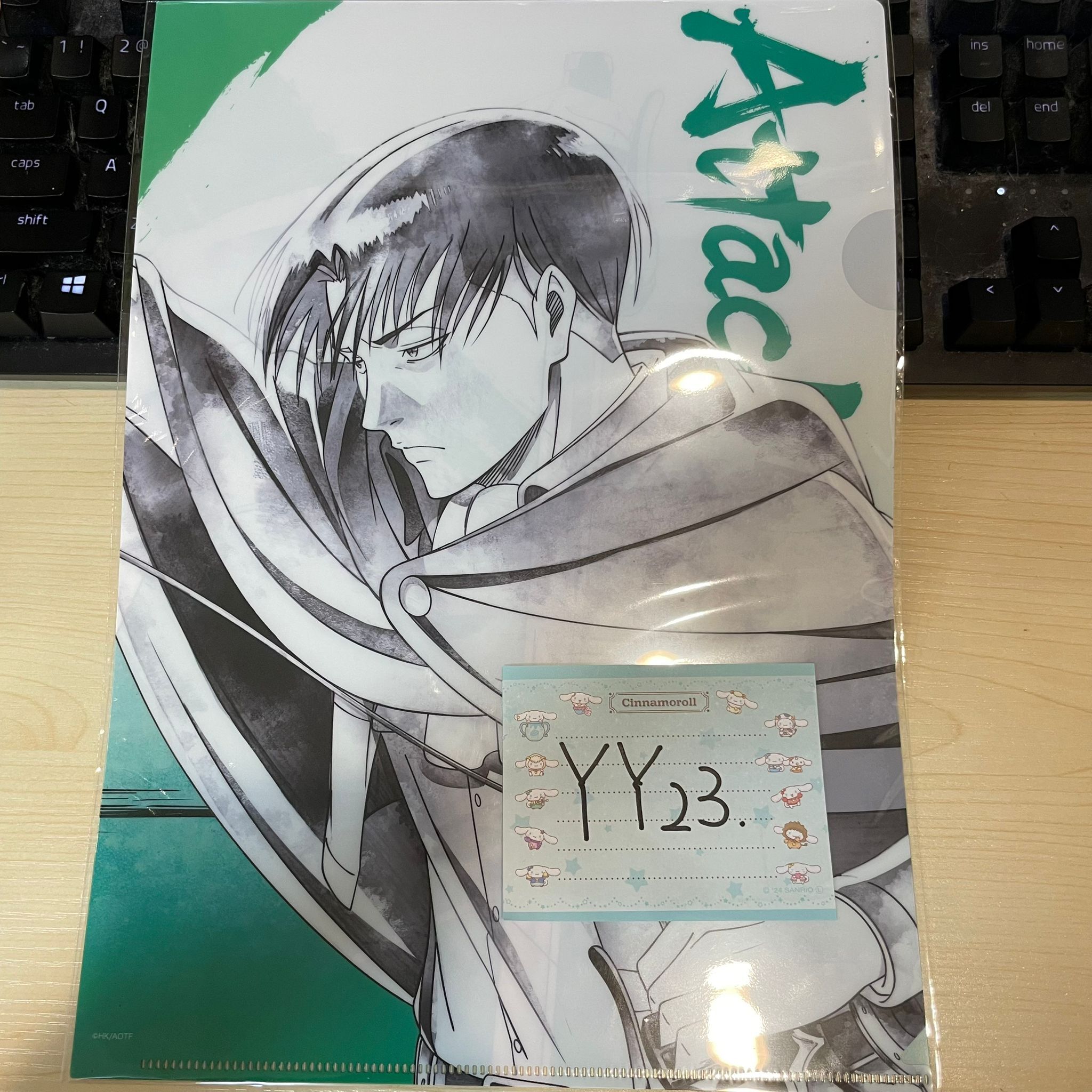 進擊的巨人 LEVI FILE #YY23