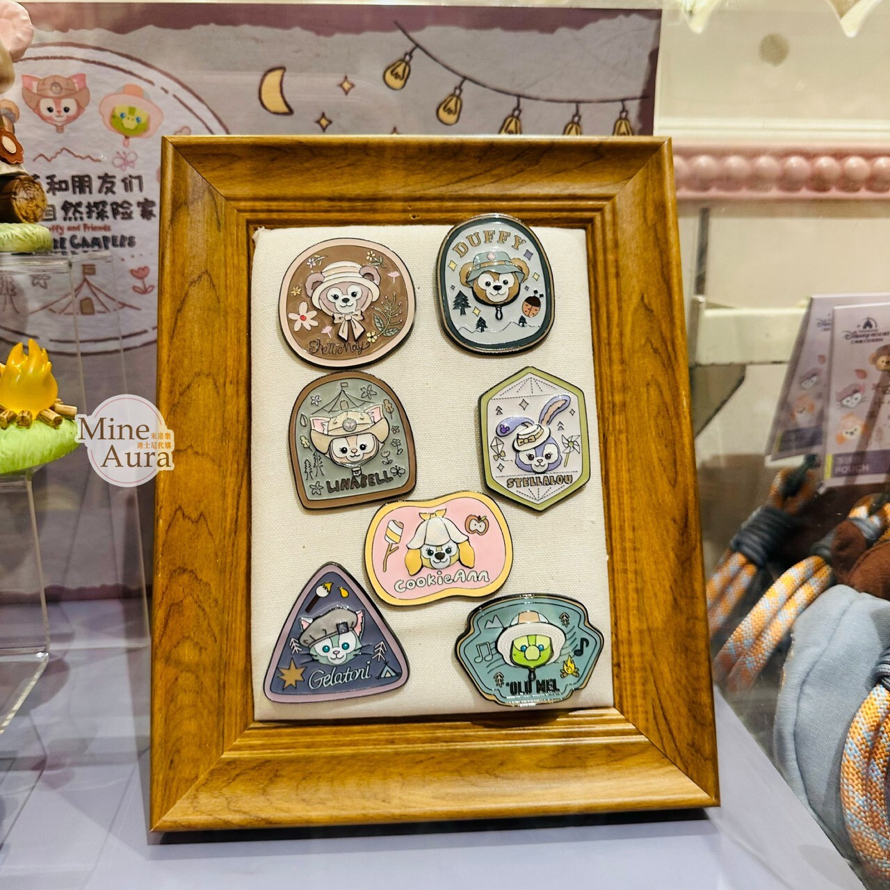 達菲 Duffy 與好友們 小小自然探險家系列 造型 徽章 PIN 盲選盒 盲盒 -上海迪士尼樂園