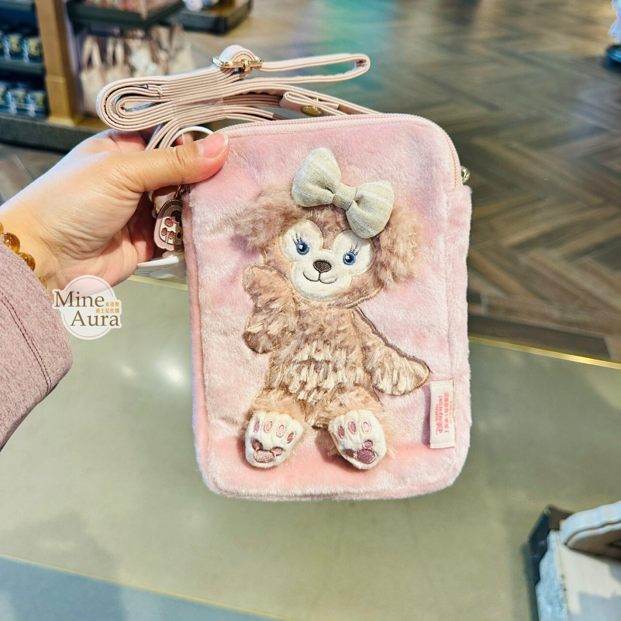 雪莉玫 ShellieMay 透明 斜背 手機包 小包 -上海迪士尼樂園