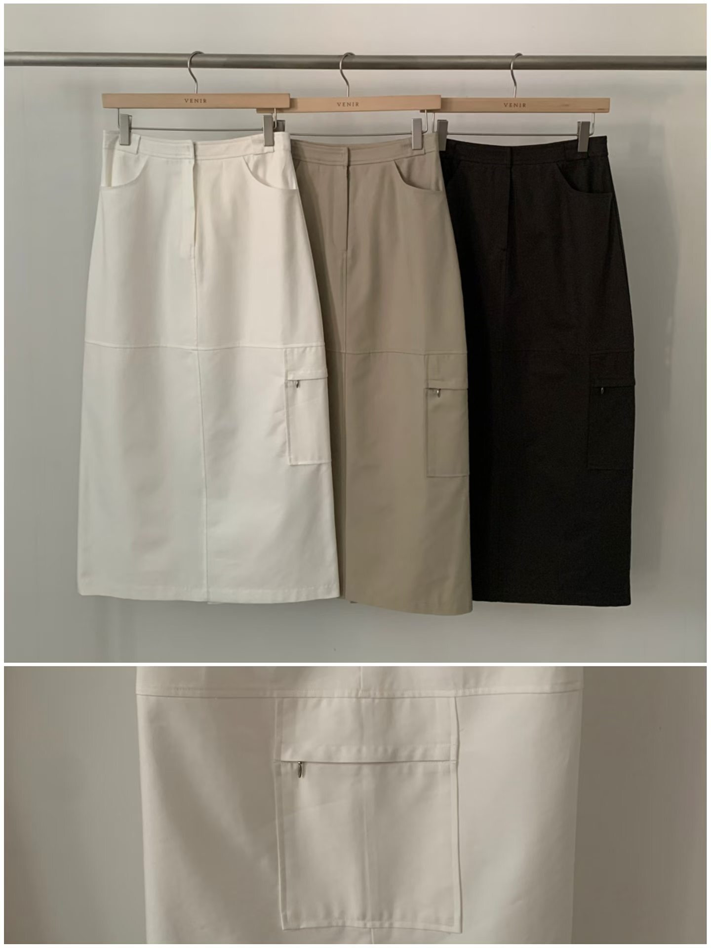 VR6165 十字車線直筒裙