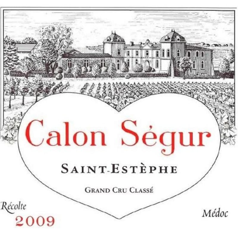 Chateau Calon Segur 2009 (RP96) (1500ml)