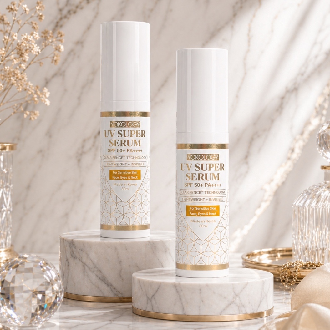 YOKOLOGY UV Super Serum SPF 50+ PA++++│超爽無感型•醫學防曬護膚級強效精華（30ml）/2支 (原價:$896)