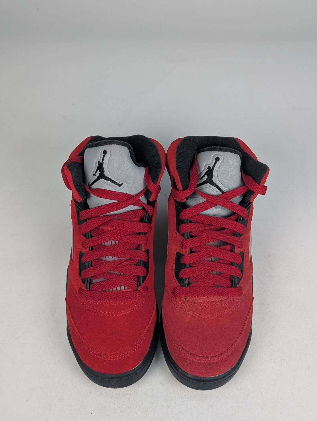 微瑕疵-左右腳內外側色差中底鞋底泛黃 440888-600 4Y Nike Air Jordan 5 Retro GS 大童紅