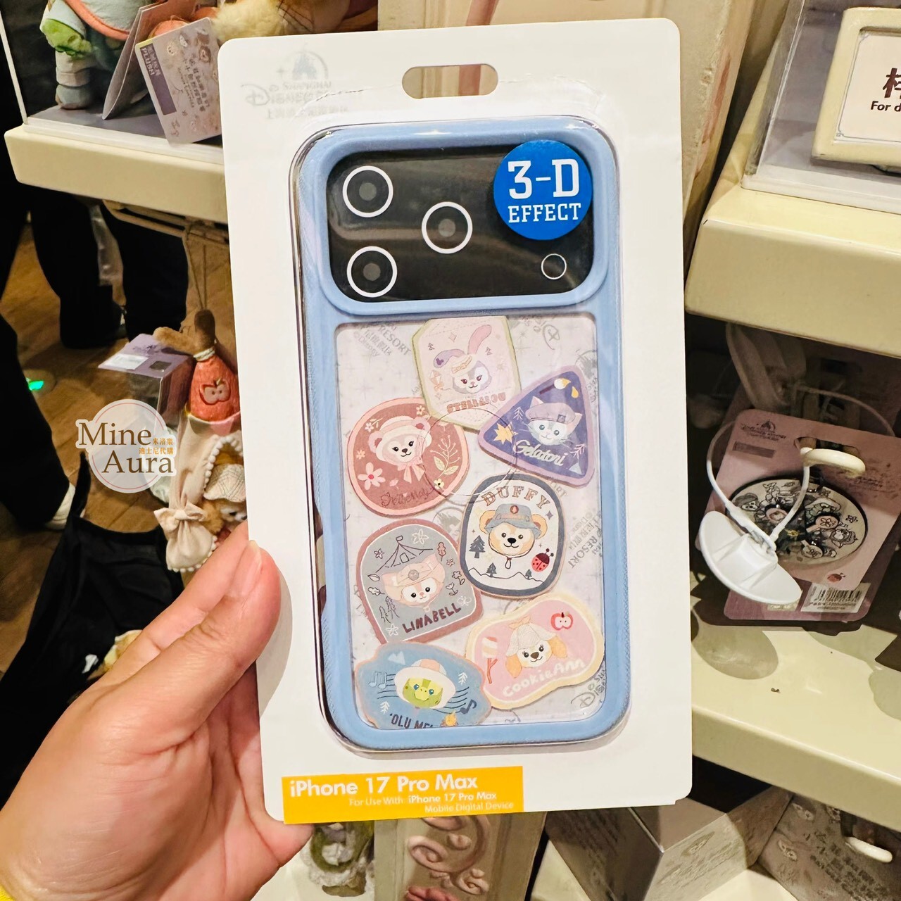 達菲 Duffy 與好友們 小小自然探險家系列 圖案 iphone 系列 手機殼 保護套 -上海迪士尼樂園