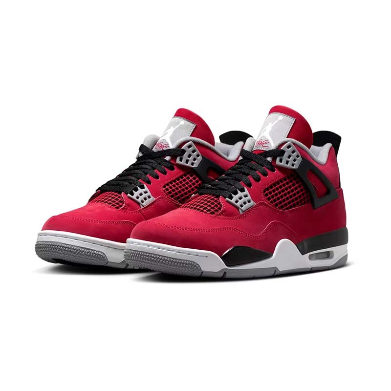 Air Jordan 4 Retro "Toro Bravo" 2026 紅牛復刻 芝加哥 麂皮 黑紅色 男鞋 FQ8138-600 [台灣現貨]