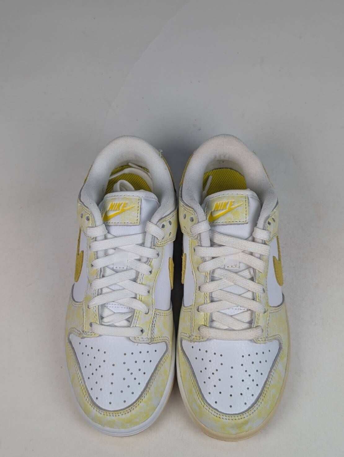 微瑕疵-左腳中底鞋帶泛黃 DM9467-700 W5 Nike Dunk Low '' Yellow Strike '' 檸檬黃 女款