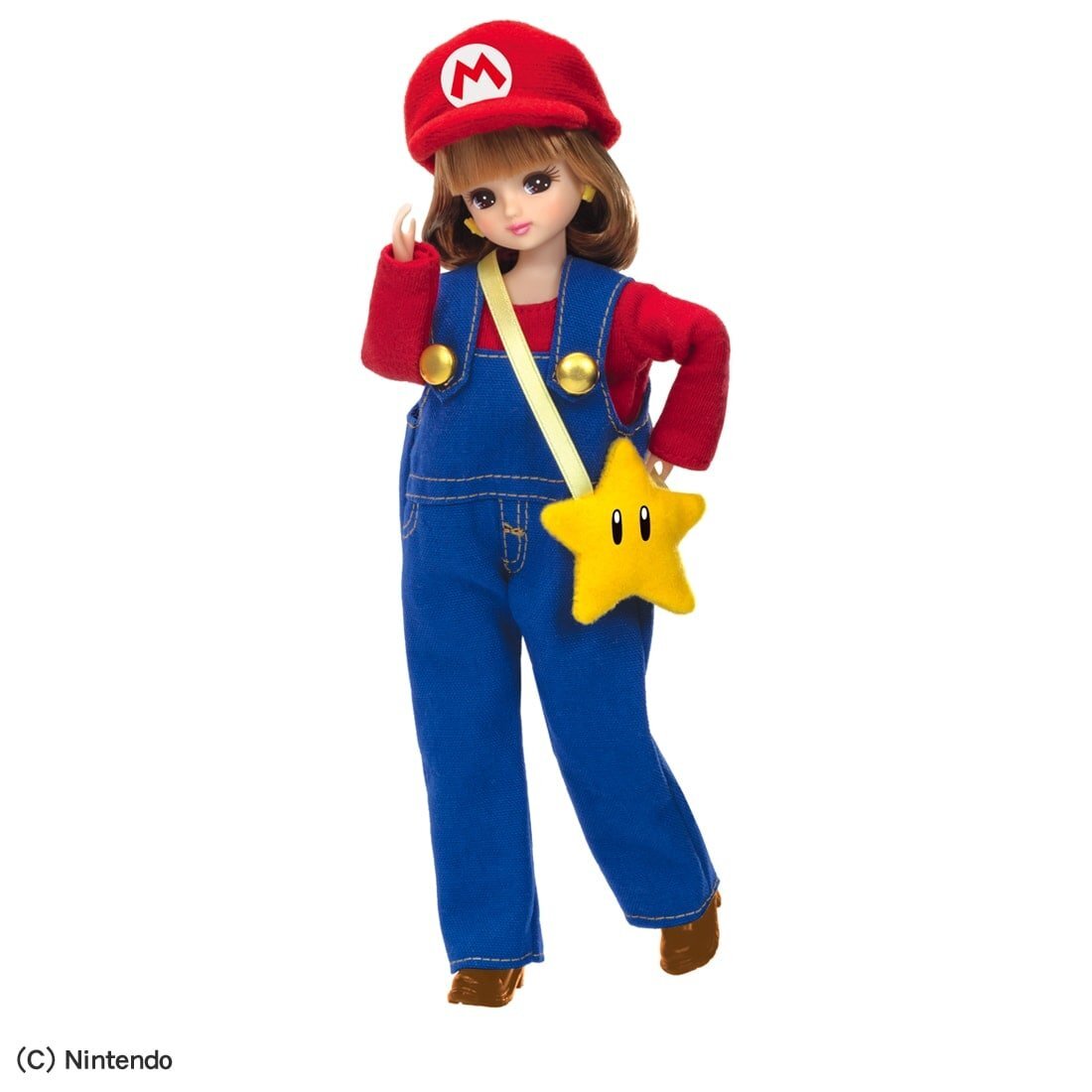 Takara Tomy Licca 人偶－超級瑪利歐 瑪利歐風格