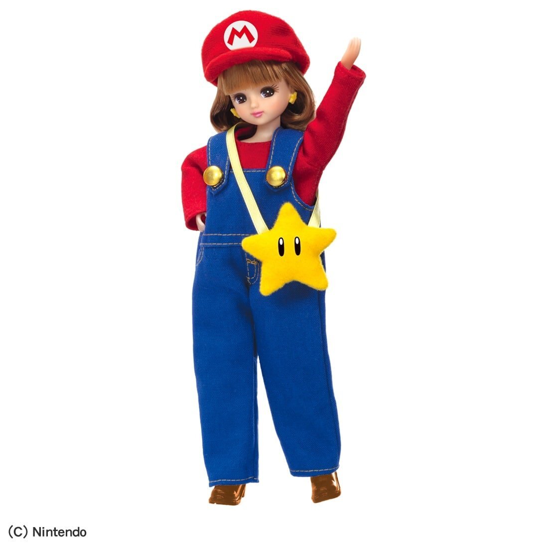 Takara Tomy Licca 人偶－超級瑪利歐 瑪利歐風格