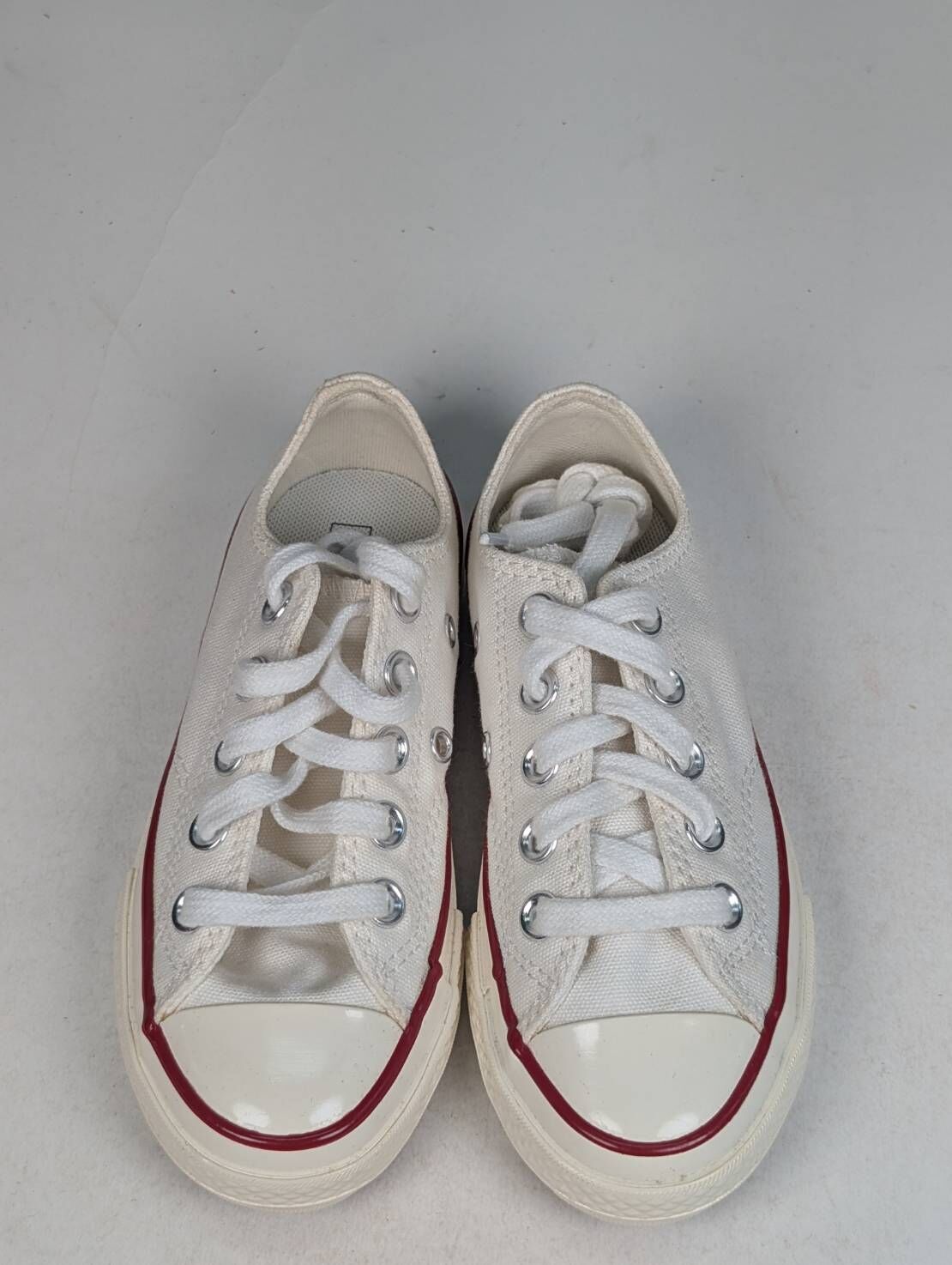 微瑕疵-左右腳鞋面泛黃 368988C P11 CONVERSE CHUCK 70 OX 低筒休閒鞋中大童白