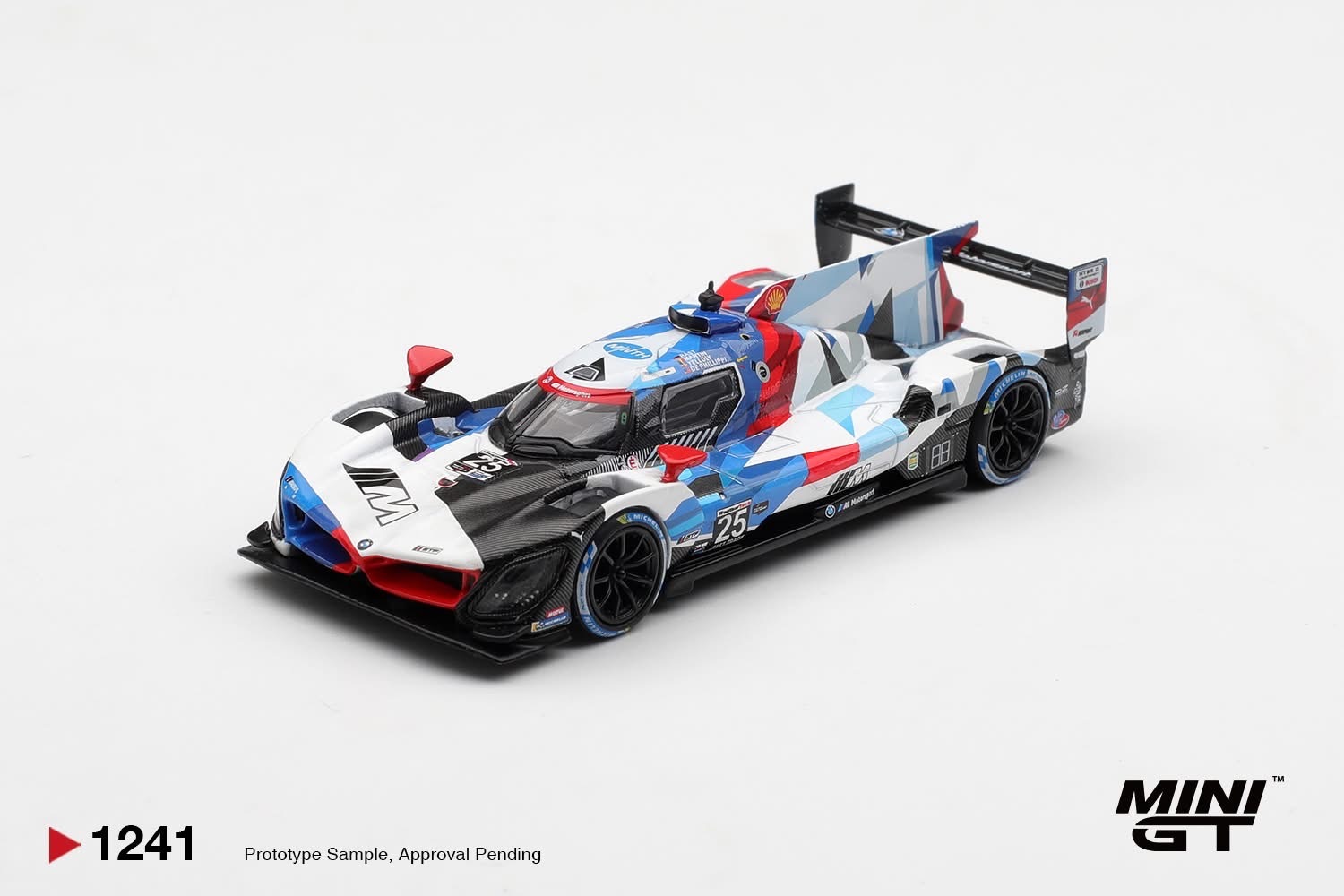 預訂 Pre Order - MiniGT 1241 BMW M Hybrid V8 GTP #25 BMW M Team RLL  2024 IMSA Daytona 24 Hrs