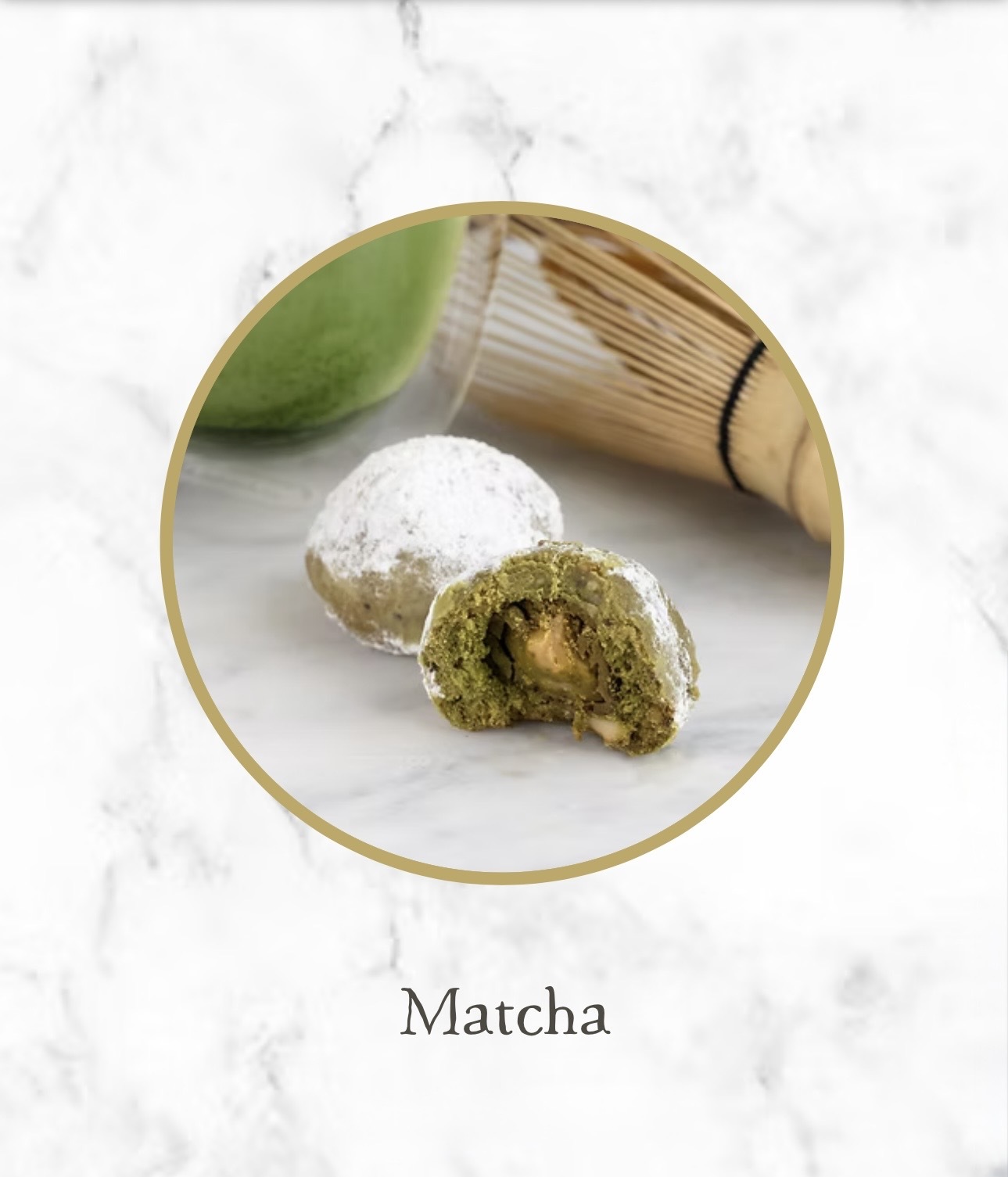 PS I LOVE YOU曲奇波波 - Matcha (抹茶白朱古力堅果）