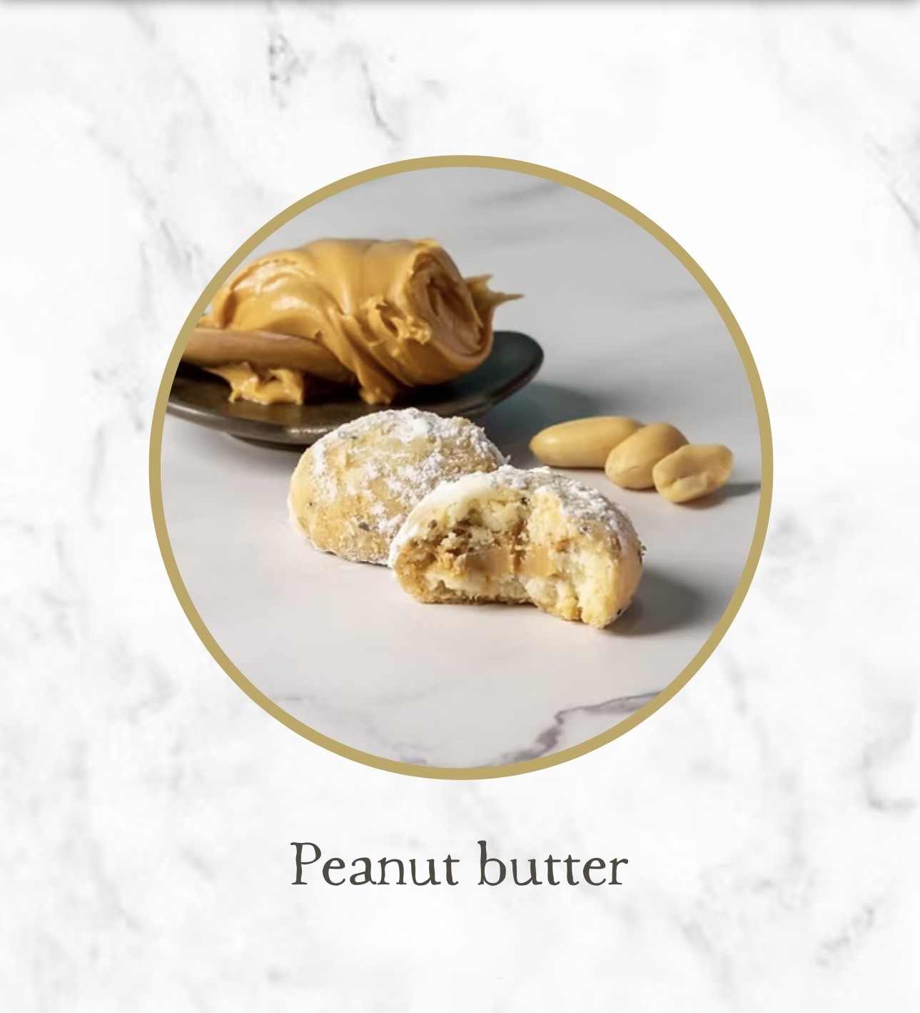 PS I LOVE YOU 曲奇波波 - Peanut Butter（花生醬牛油）