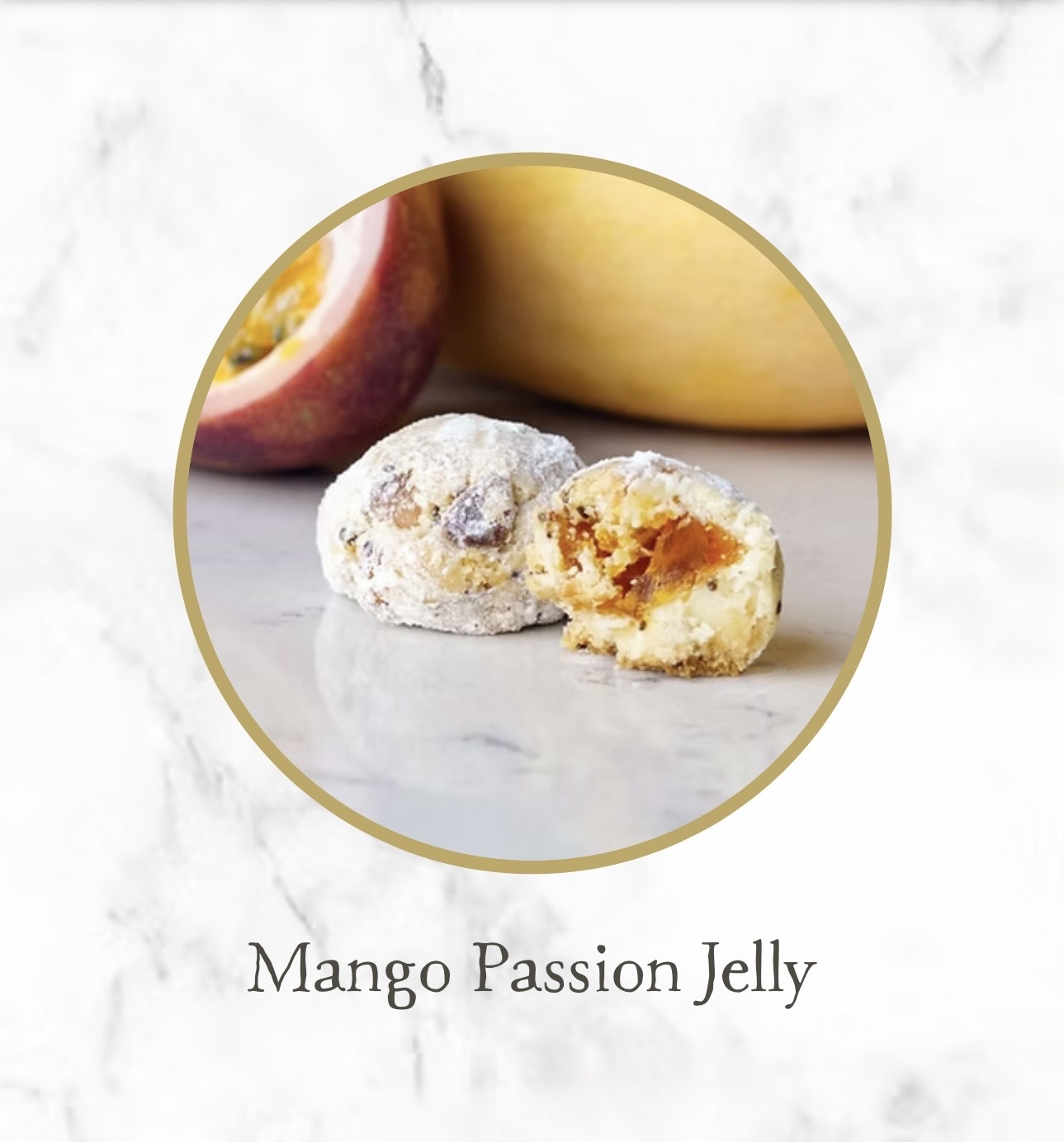 PS I LOVE YOU 曲奇波波 -  Mango Passion Jelly（芒果熱情果）