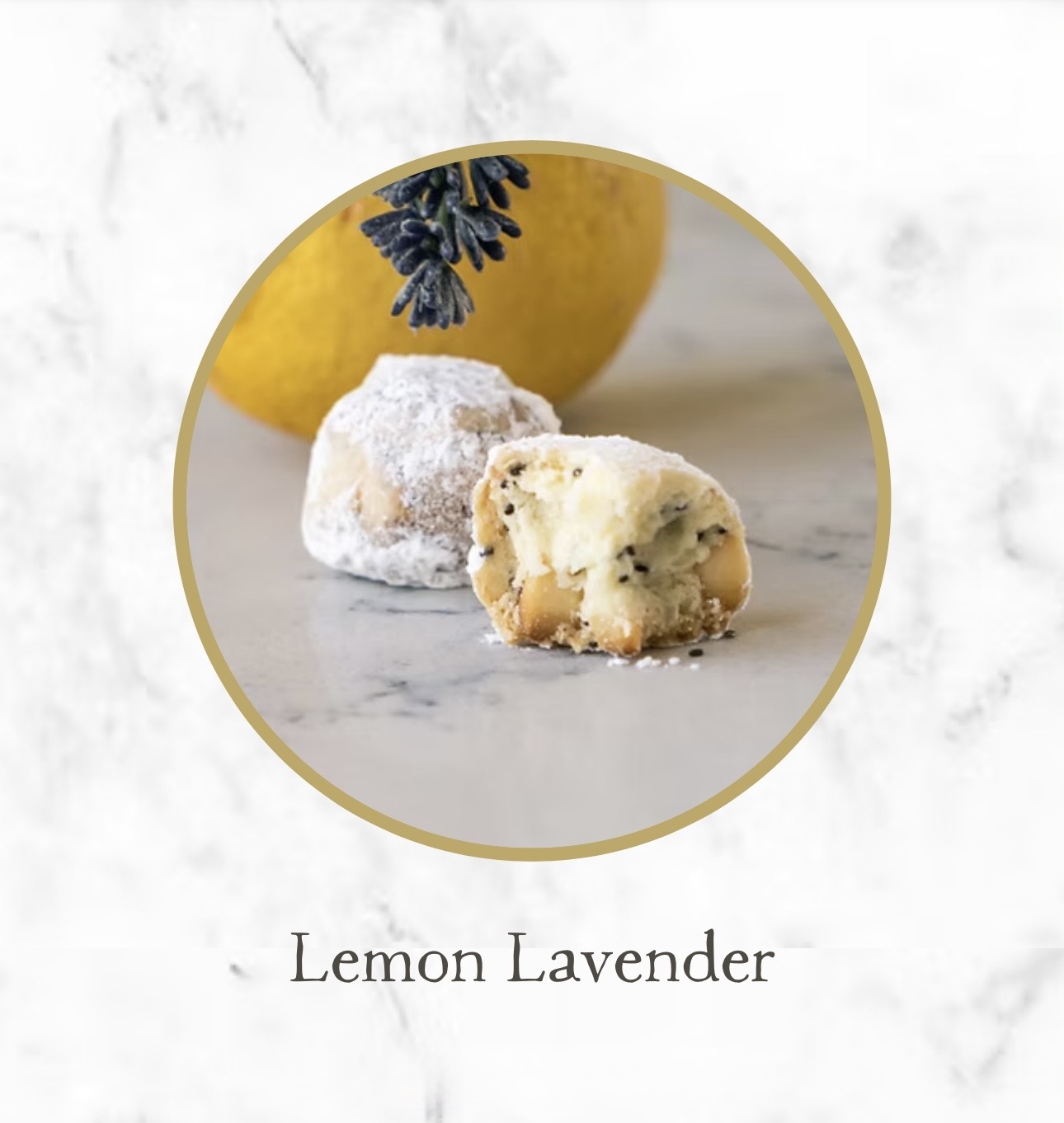 PS I LOVE YOU 曲奇波波 -  Lemon Lavender（檸檬薰衣草）