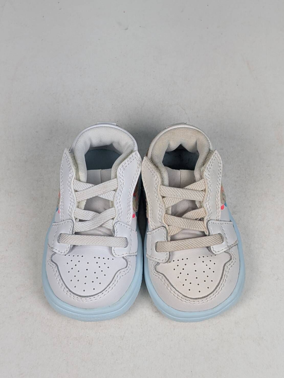 微瑕疵-左腳鞋面鞋帶泛黃 CI3436-184 3C AIR JORDAN 1 LOW ALT TD 白彩魔鬼氈