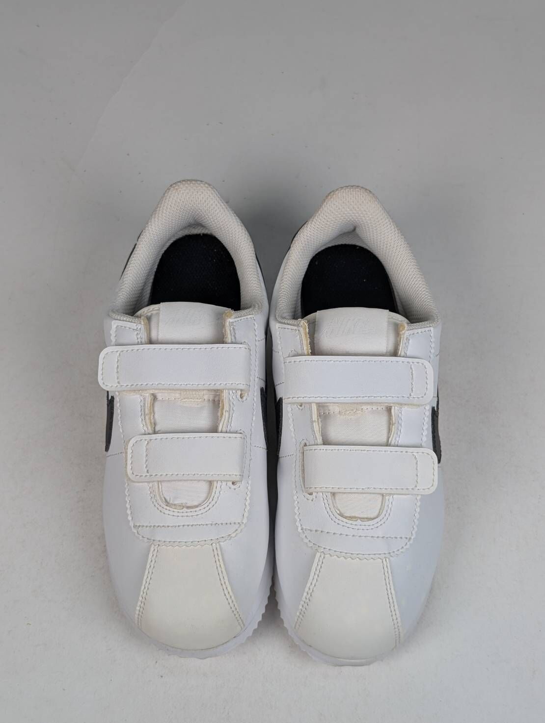 微瑕疵-左右腳鞋面泛黃氧化 904767-102 2Y Nike Cortez Basic SL 中童 阿甘 魔鬼氈