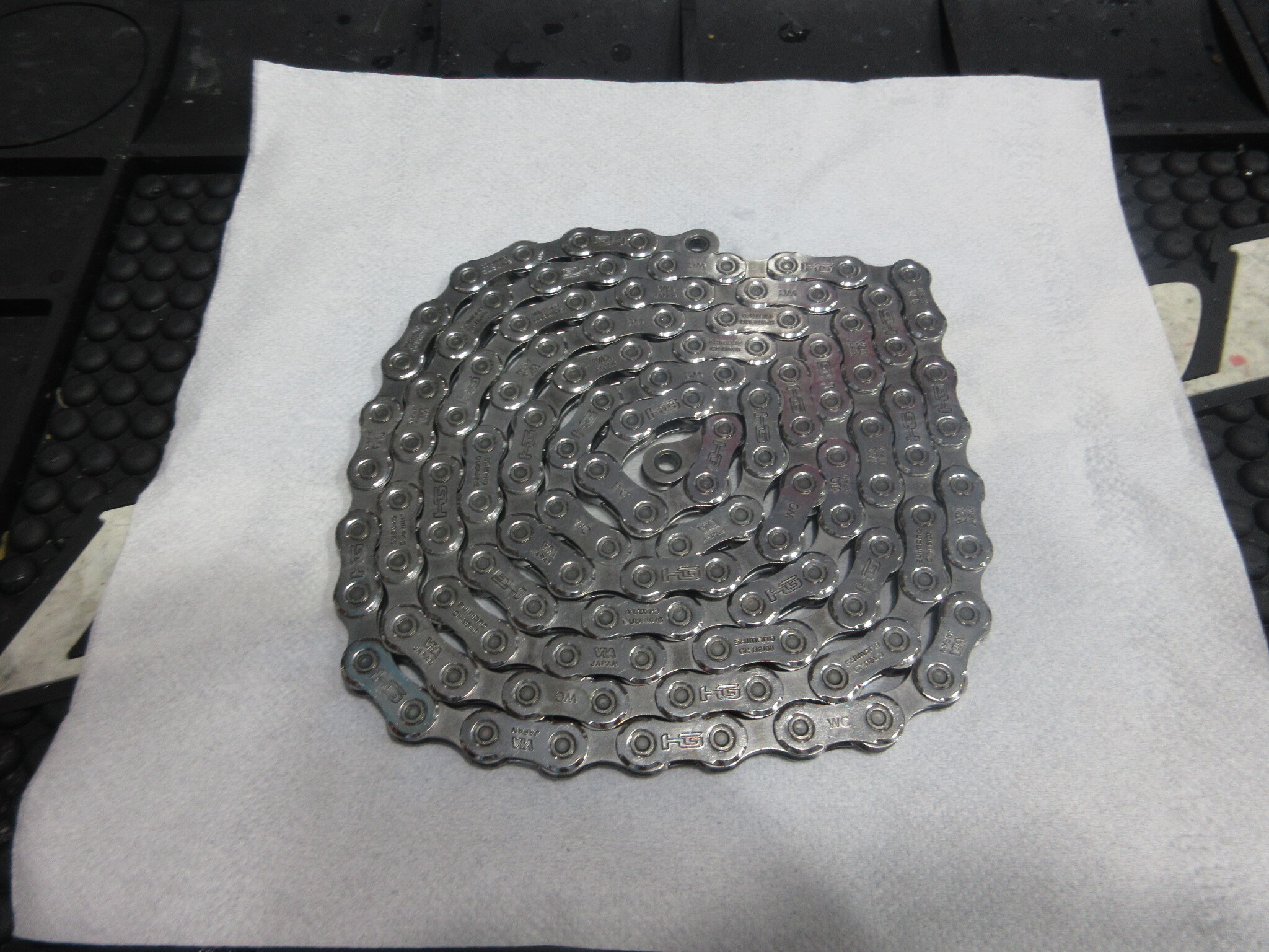 Shimano ULTEGRA  CN-M8100 12速鏈條 附快扣 116目 CeramicSpeed UFO SPEED Wax 競速型鏈條蠟版