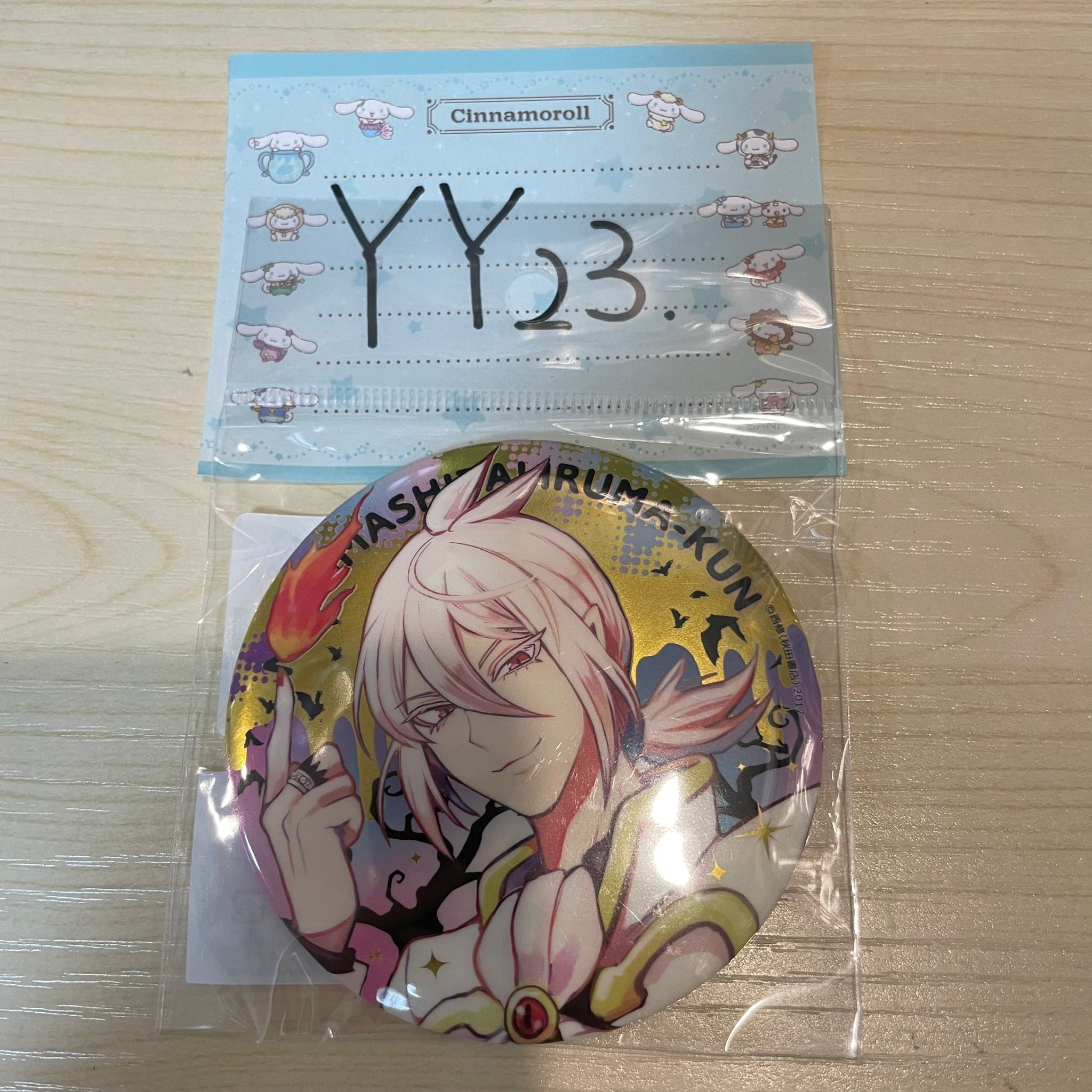 入間同學入魔了！ ALICE 襟章 #YY23