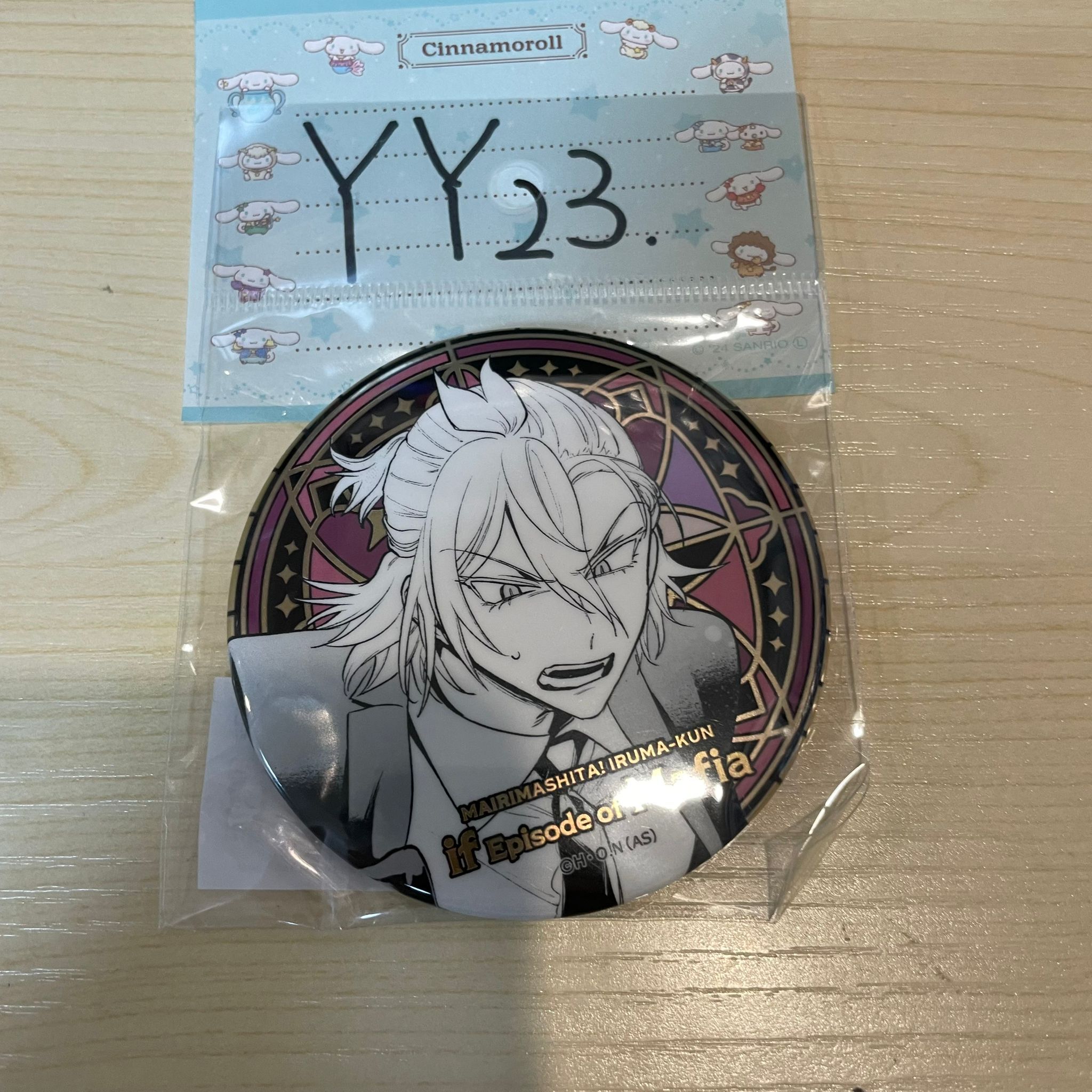 入間同學入魔了！ ALICE 襟章 #YY23