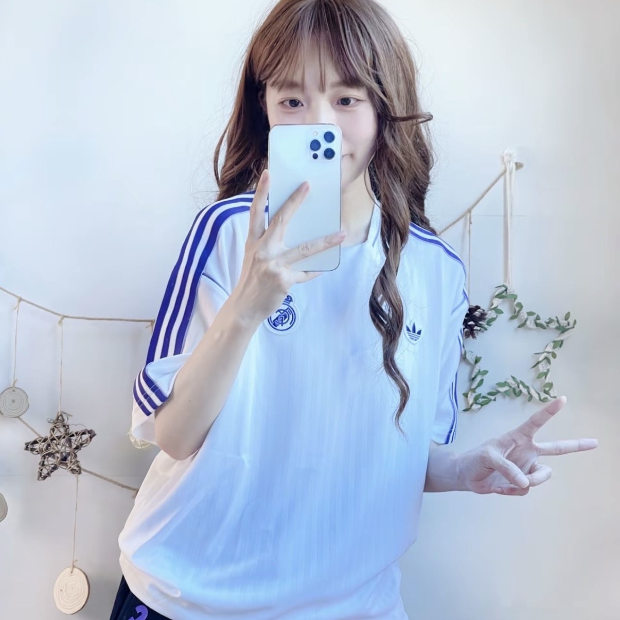 【代購】Adidas Free Shipping With AdiClub Real Madrid Terrace Icons Jersey Gender Neutral