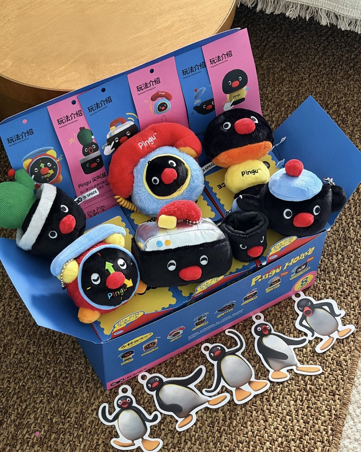 PINGU 企鵝家族 正版授權 家居日記系列 吊飾 鑰匙圈 盲盒 / 預購