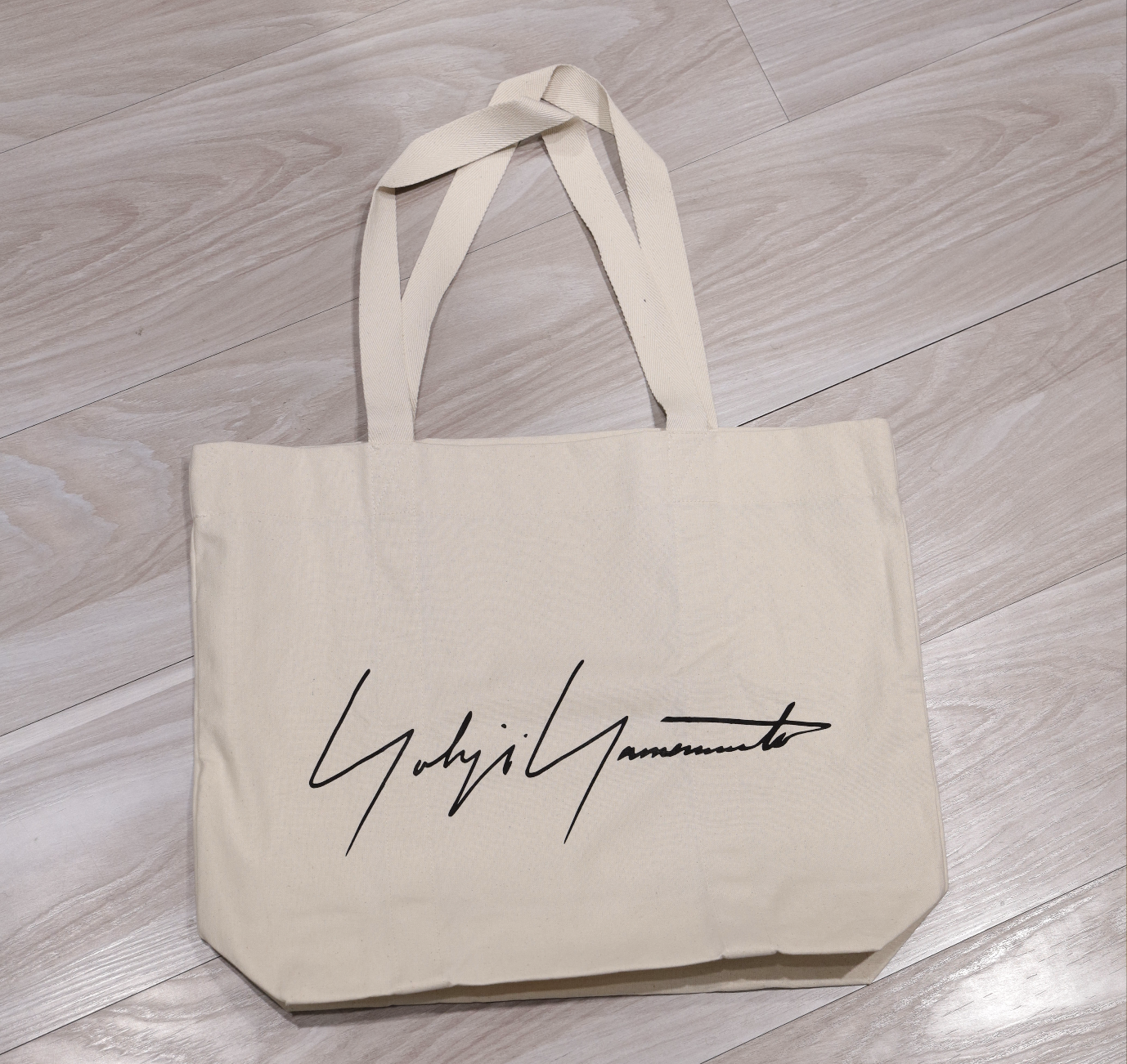 -(C015)-NEIGHBORHOOD NH X YOHJI YAMAMOTO 山本耀司 字體 提袋 黑/白