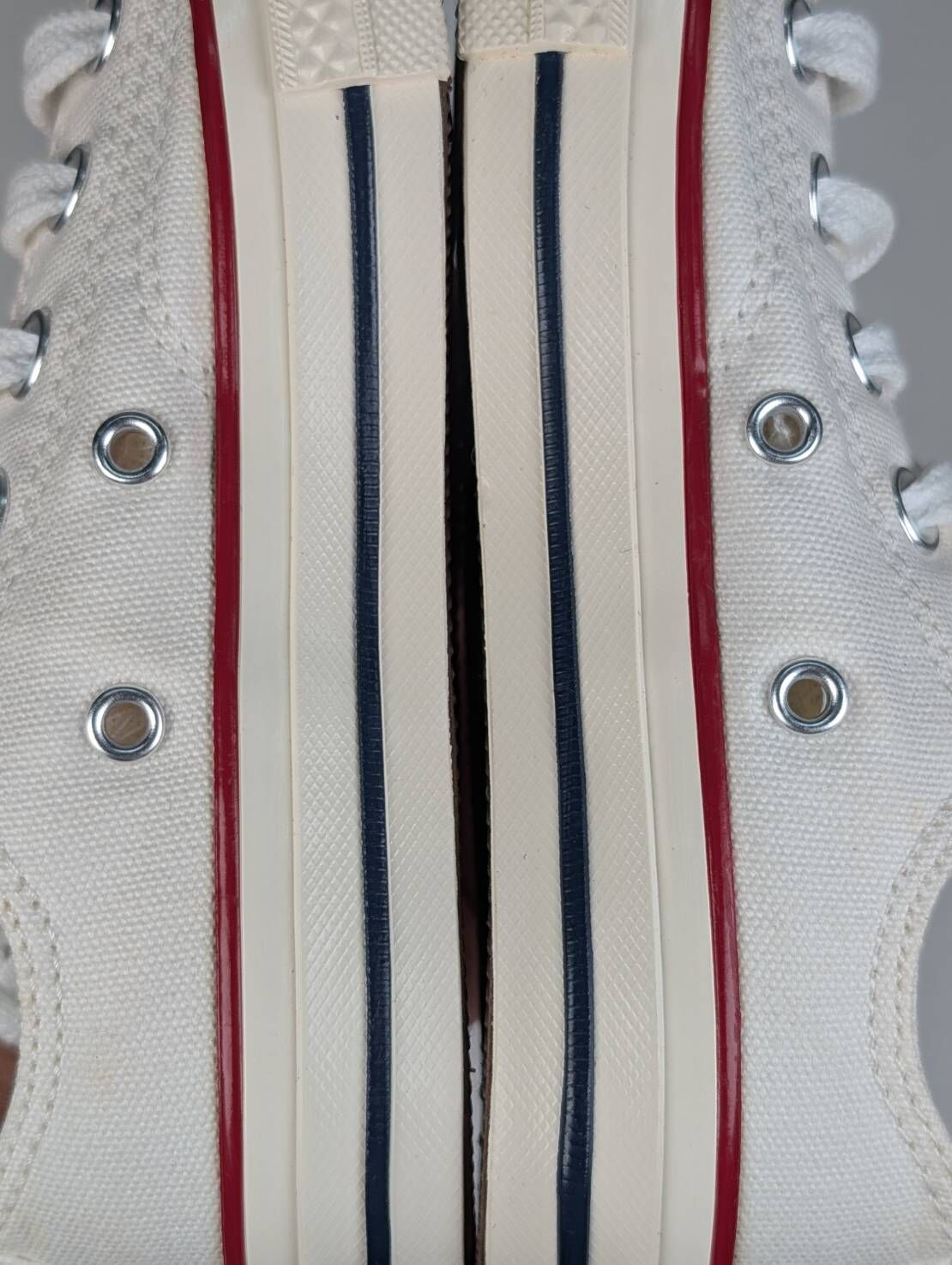 微瑕疵-左右腳鞋面泛黃 368988C P13 CONVERSE CHUCK 70 OX 低筒休閒鞋中大童白