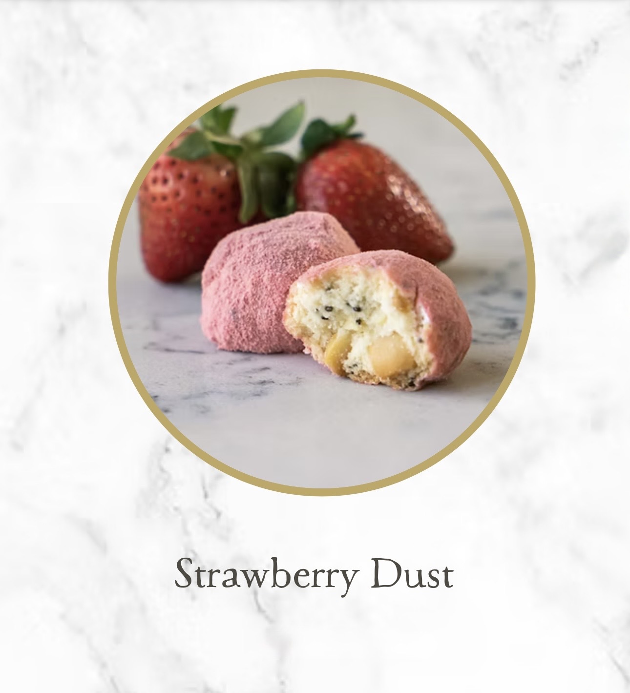 PS I LOVE YOU 曲奇波波 -  Strawberry Dust（士多啤梨）