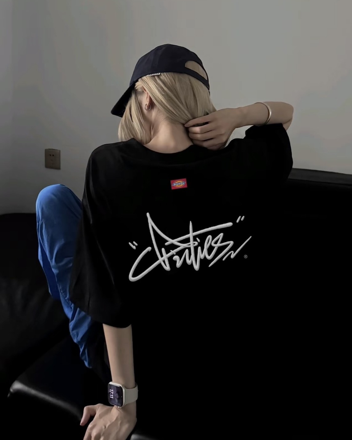 Dickies 美式 復古 草寫 logo 刺繡 重磅 純棉 短袖 3色