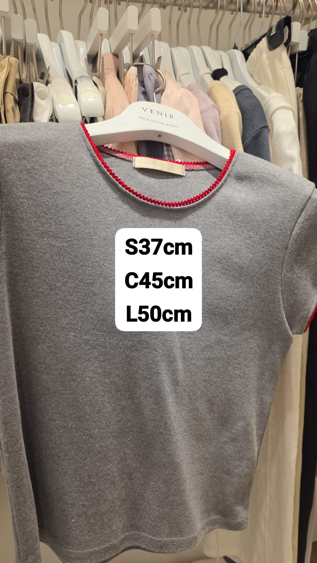 VR6022 全棉小花邊彈短袖上衣