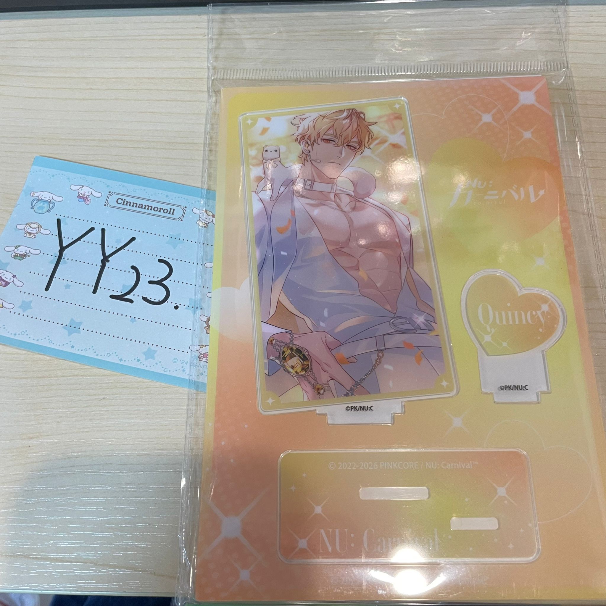 新世界狂歡 崑西 立牌 #YY23