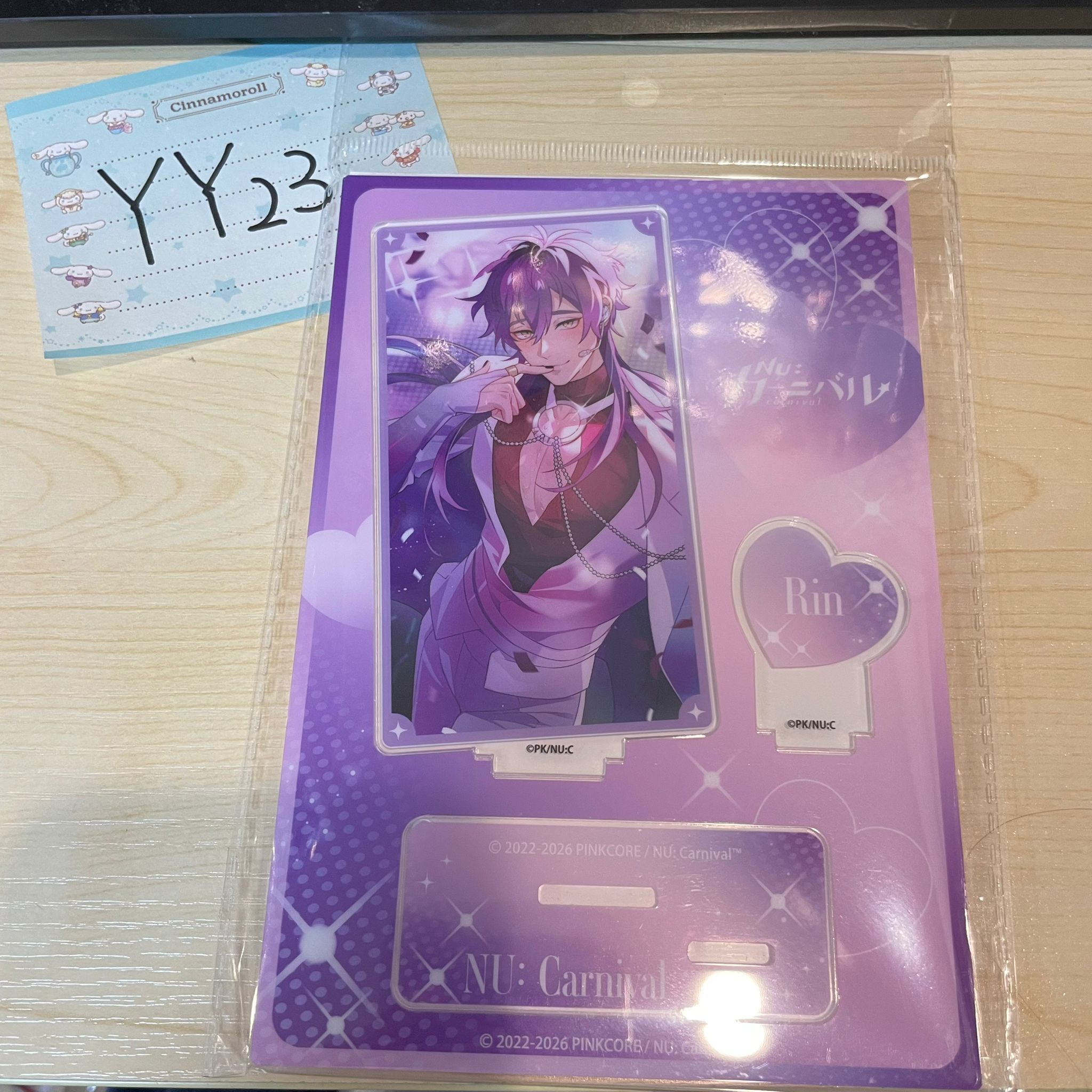 新世界狂歡 RIN 立牌 #YY23