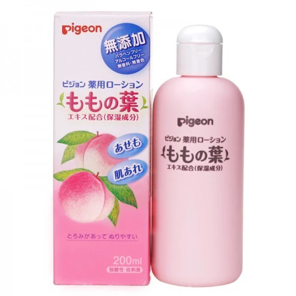Pigeon 嬰兒桃葉精華爽身液200ml